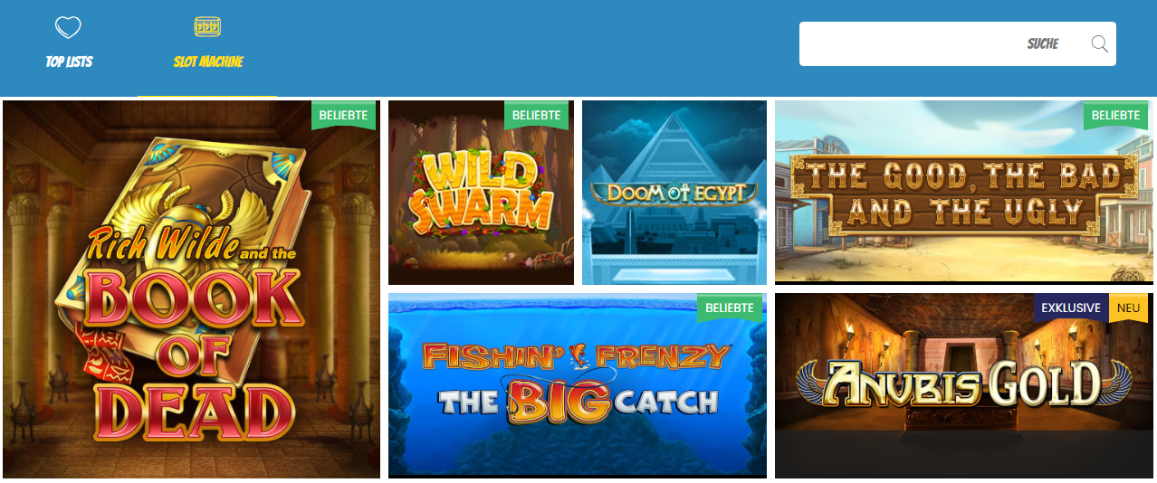Spielen Sie in den besten Online Casinos in Deutschland um echtes Geld!