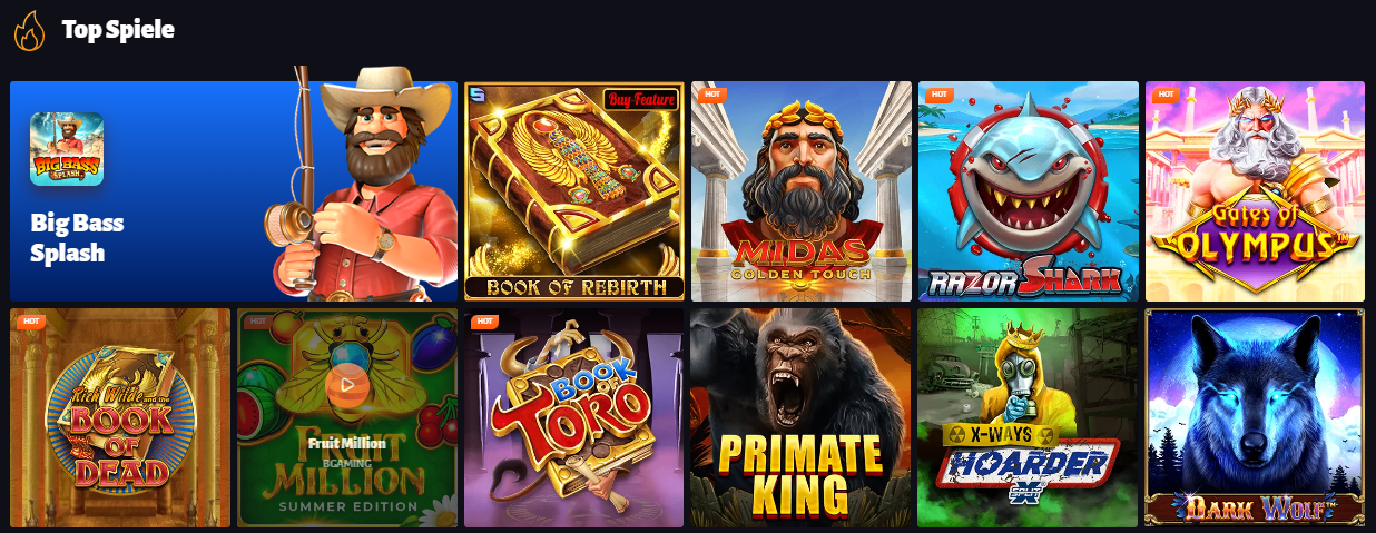 Spielen Sie in den besten Online Casinos in Deutschland um echtes Geld!