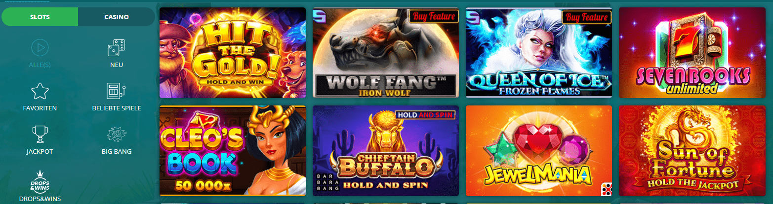 Spielen Sie in den besten Online-Casino 22 Bet in Deutschland um echtes Geld!