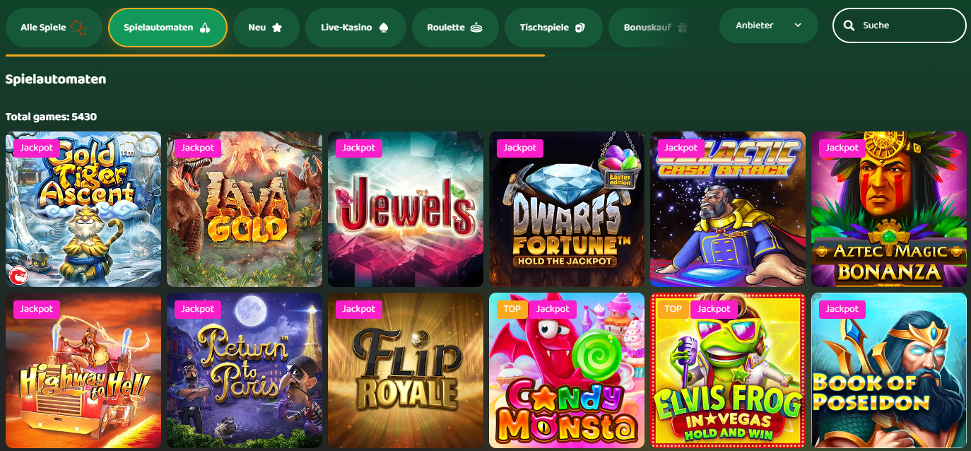 Spielen Sie in den besten Online-Casino 50 Crowns in Deutschland um echtes Geld!