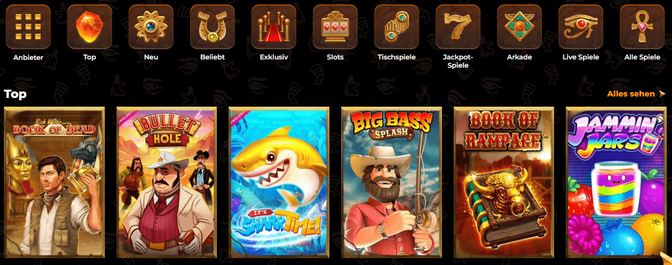 Spielen Sie in den besten Online-Casino AmunRa in Deutschland um echtes Geld!
