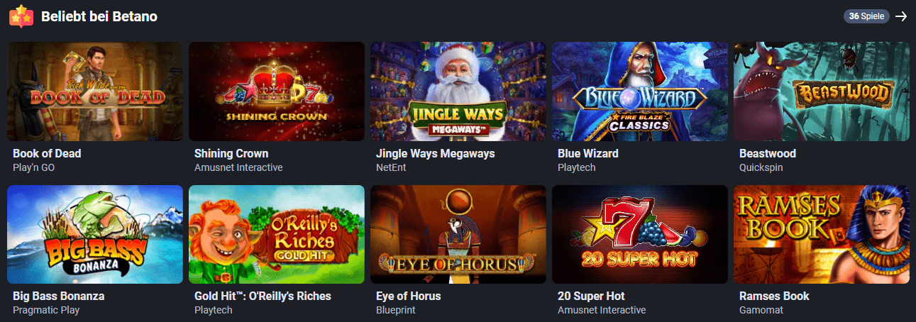 Spielen Sie in den besten Online-Casino Betano in Deutschland um echtes Geld!