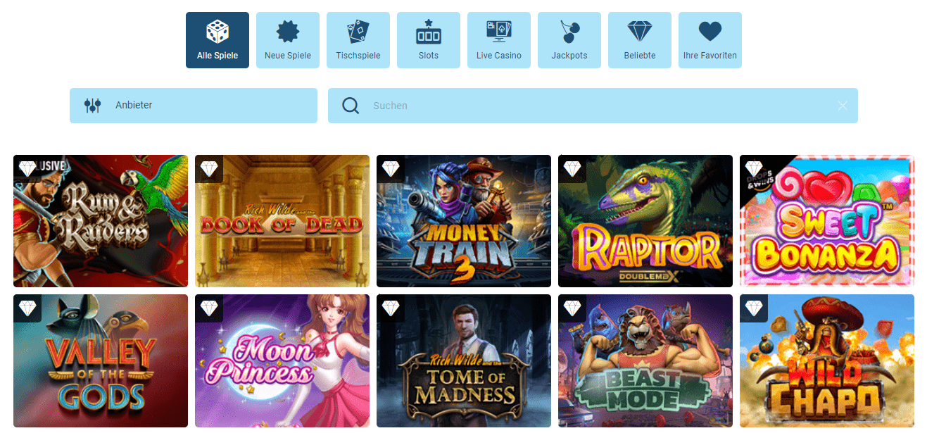 Spielen Sie in den besten Online-Casino CrazePlay in Deutschland um echtes Geld!