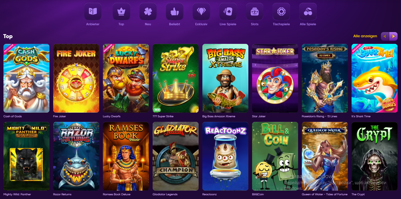 Spielen Sie beliebte Slots nur in von Experten geprüften Online-Casino KingMaker in Deutschland!