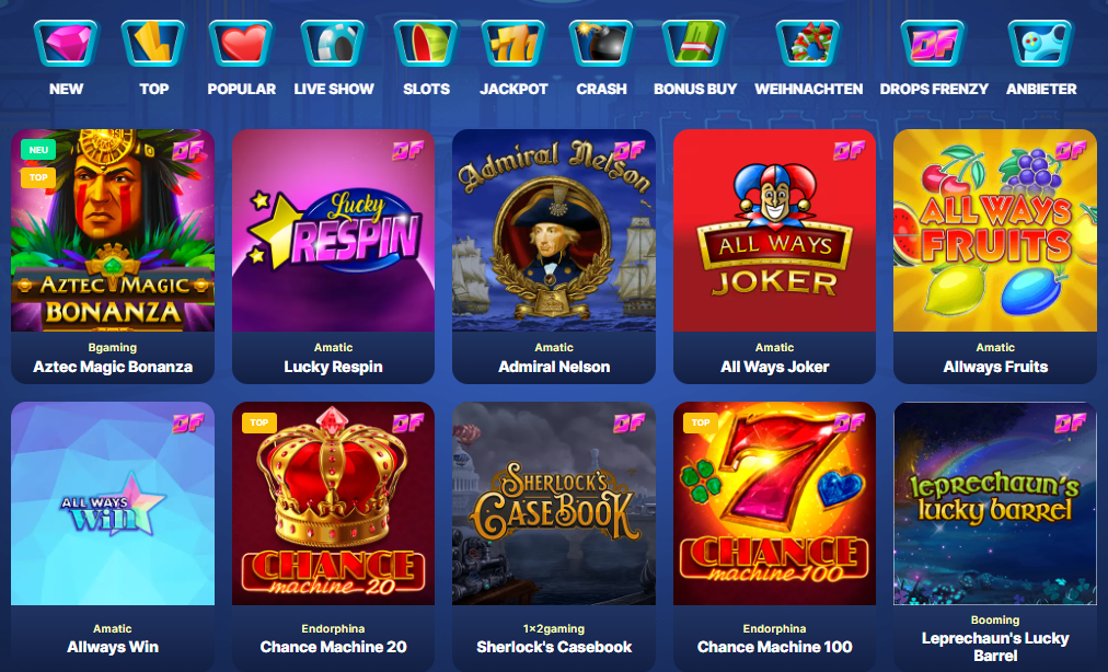 Spielen Sie beliebte Slots nur in von Experten geprüften Online-Casino SlotWolf in Deutschland!