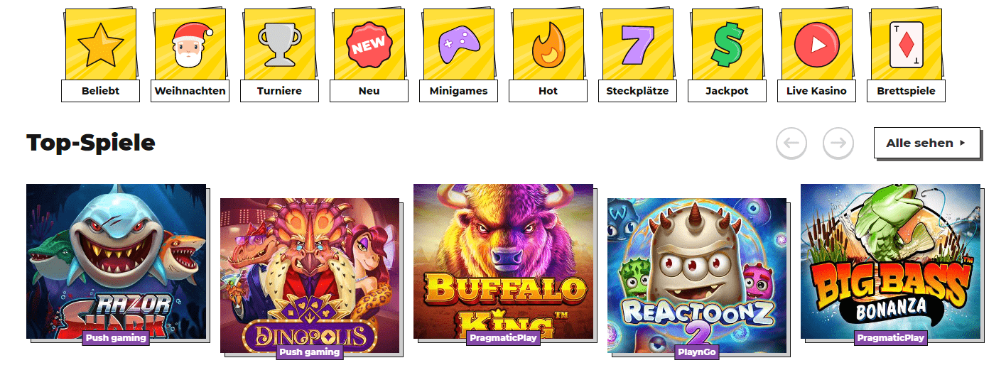 Spielen Sie in den besten Online-Casinos in Deutschland um echtes Geld!