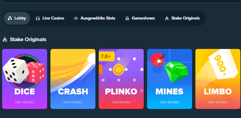 Versuchen Sie Ihr Glück in Online-Casinos in Deutschland Stake und holen Sie sich Ihre Gewinne!