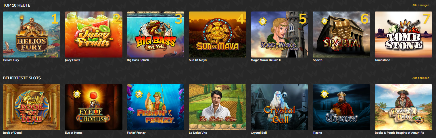 Die besten Online-Echtgeld-Casino Winfest in Deutschland mit den besten Aktionen und Boni!